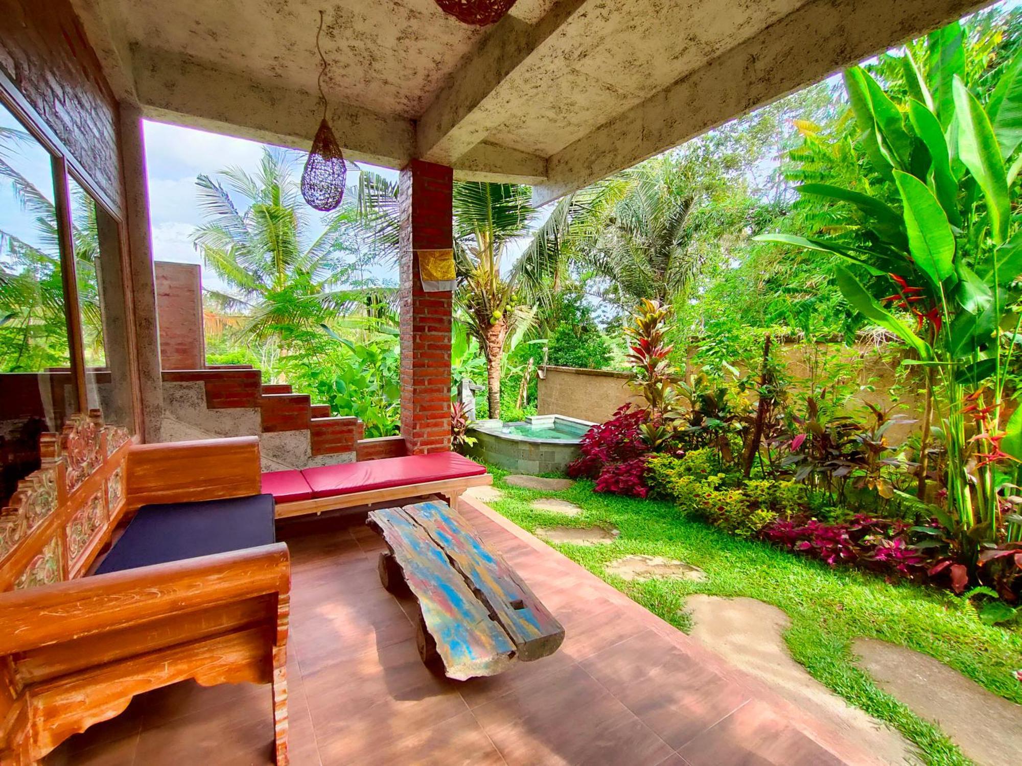 D'Nanda Villa Ubud Habitación foto